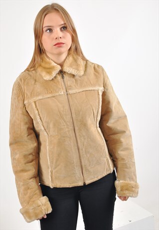 VINTAGE 90'S SHEARLING JACKET