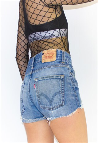 VINTAGE DISTRESSED LEVI'S SHORTS