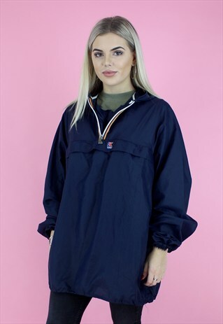 90'S PULLOVER K-WAY RAIN MAC