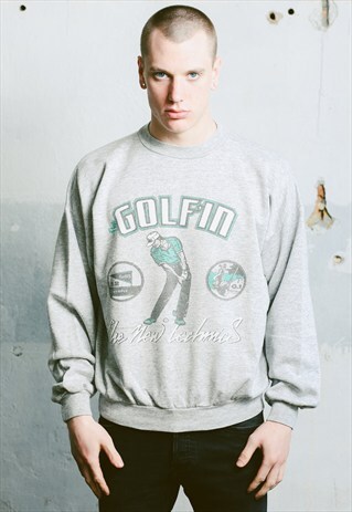 VINTAGE 80S GOLF SWEATSHIRT