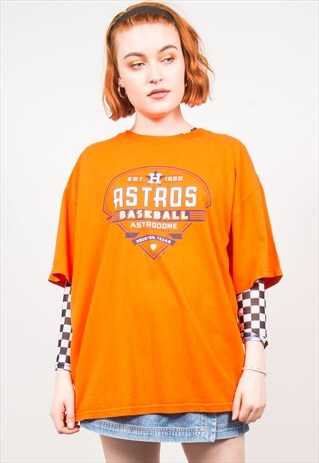 VINTAGE USA T-SHIRT HOUSTON ASTROS BASEBALL