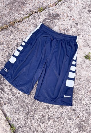 VINTAGE NIKE SHORTS SPORTS BLUE XL