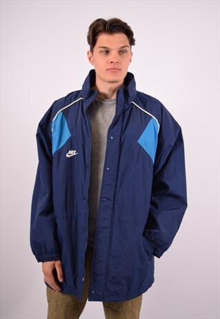 VINTAGE NIKE WINDBREAKER JACKET BLUE