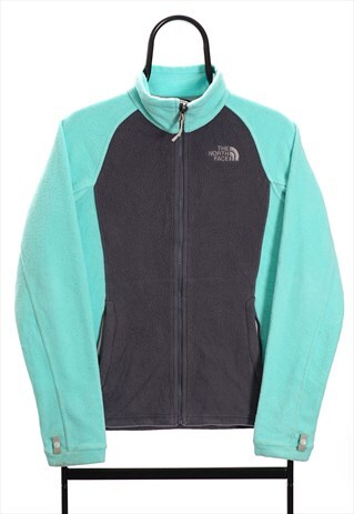 The North Face Vintage Grey Zip Up Fleece Mens