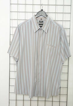 Vintage 90s Striped Shirt Size XXL