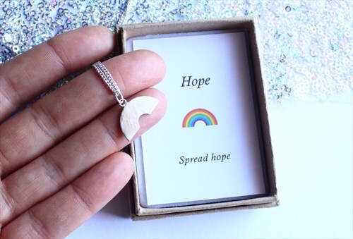 Rainbow Necklace of Hope Rainbow Necklace of Hope