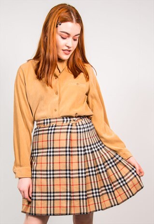 VINTAGE 90'S BROWN TAN FAUX SUEDE SHIRT