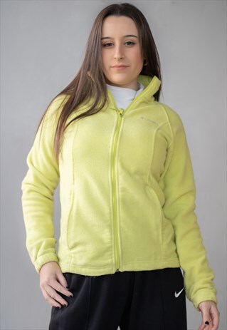 columbia fleece yellow