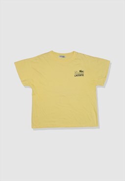Vintage 1980s Chemise Lacoste Single-Stitch T-Shirt Yellow