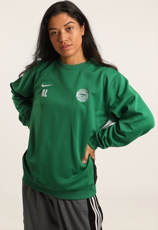 VINTAGE NIKE EMBROIDERED LOGO SWEATSHIRT
