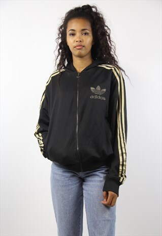 VINTAGE ADIDAS 90S ZIP-UP HOODIE