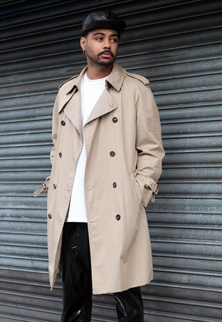 VINTAGE AQUASCUTUM MAC TRENCH COAT