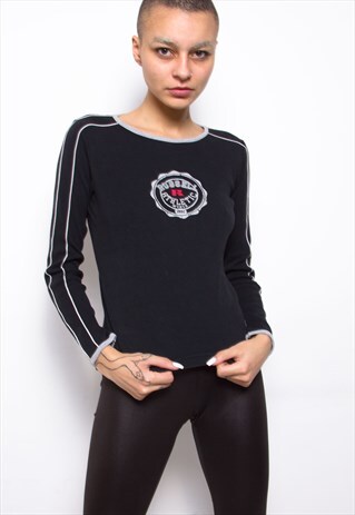 VINTAGE 90S RUSSELL ATHLETIC RIBBED TOP
