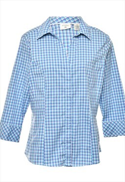 Lee Checked Blouse - L