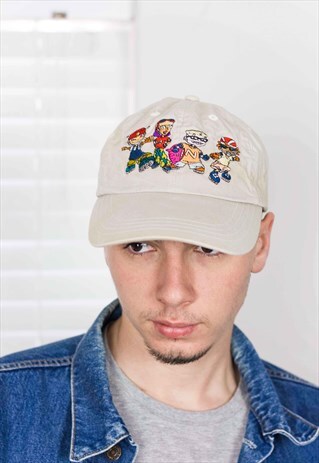 VINTAGE ROCKET POWER CAP 90S ONE SIZE 2.9