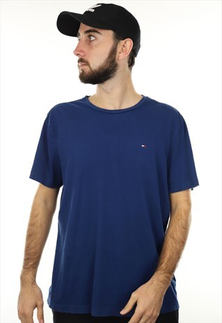 VINTAGE TOMMY HILFIGER BOX LOGO T SHIRT TEE