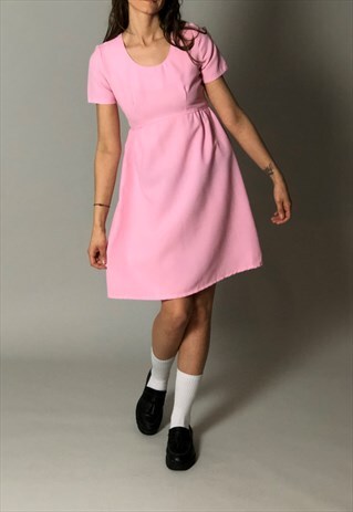 VINTAGE PINK SCHOOL GIRL/ BABY DOLL DRESS