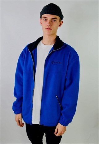 VINTAGE TOG24 EMBROIDERED FLEECE COAT