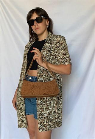 VINTAGE SUEDE SHOULDER BAG