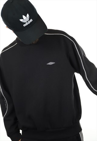 VINTAGE 90S UMBRO SWEATSHIRT BLACK