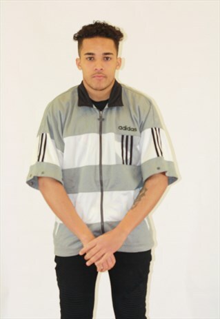 VINTAGE ADIDAS SHORT SLEEVE JACKET