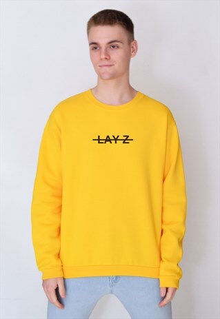 YELLOW LAY-Z SWEATSHIRT