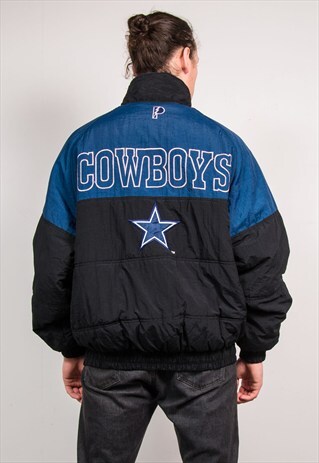 90'S VINTAGE DALLAS COWBOYS AMERICAN FOOTBALL COAT JACKET