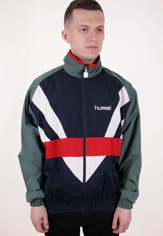 90S VINTAGE HUMMEL SHELL JACKET AA8810