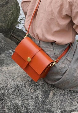 Chic Small Leather Cross Body Bag