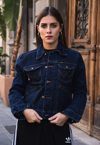 VINTAGE JEANS BLUE JACKET WRANGLER COD. 9-325
