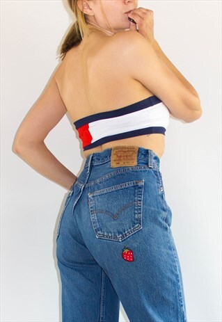 VINTAGE 80'S STRAWBERRY 501 LEVI'S JEANS