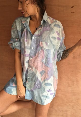 OVERSIZED RETRO 90S 80S VINTAGE UNISEX FESTIVAL SHIRT