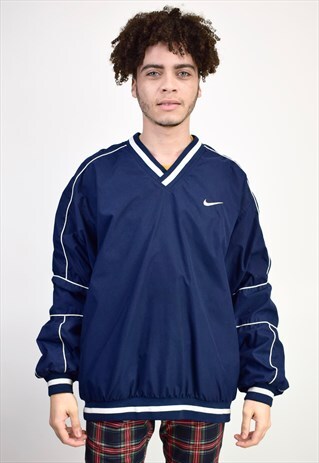 VINTAGE 90'S NIKE PULLOVER WINDBREAKER
