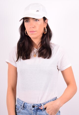 NIKE WOMENS VINTAGE CAP ONE SIZE WHITE 90'S