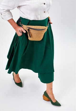 SUSTAINABLE GOLD BELT BAG