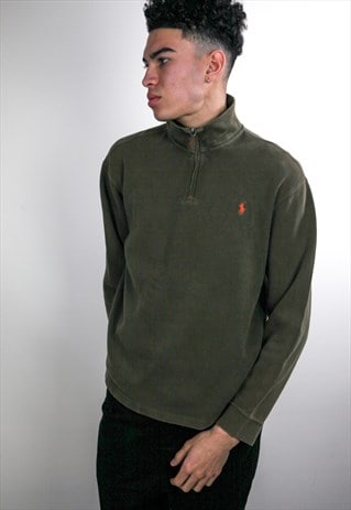 VINTAGE RALPH LAUREN QUARTER-ZIP SWEATSHIRT