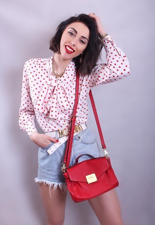 POLKA DOT BLOUSE