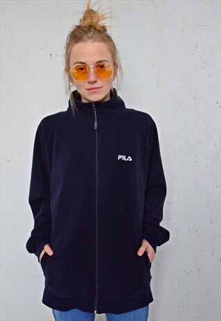 FILA FLEECE NAVY SWEAT