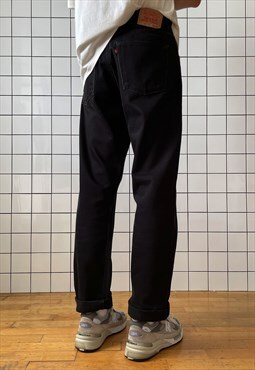 Vintage LEVIS Jeans Denim Pants 90s Black
