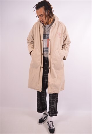 VINTAGE RALPH LAUREN PARKA JACKET BEIGE
