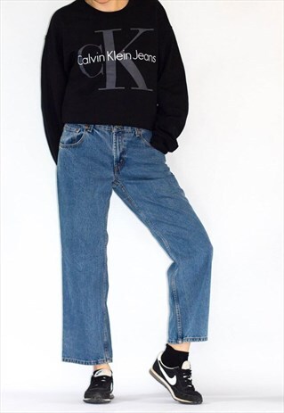 VINTAGE 90'S CULOTTE STYLE WIDE LEG LEVI JEANS