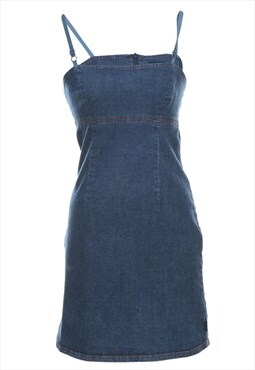 Vintage Guess Denim Dress - S