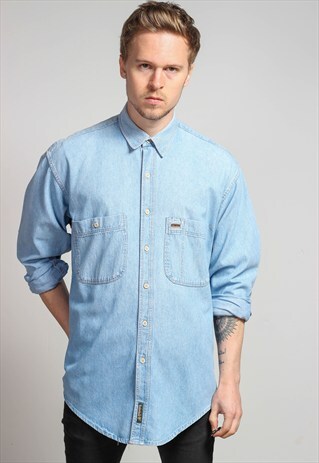VINTAGE TIMBERLAND DENIM SHIRT