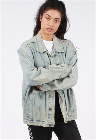 90S WRANGLER DENIM OVERSIZED JACKET