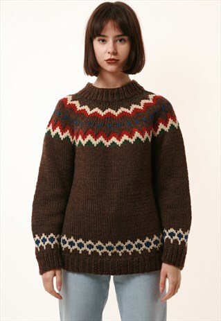 90S VINTAGE OLDSCHOOL KNITWEAR SWEATER JUMPER 16119