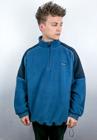 VINTAGE ELLESSE 1/4 ZIP FLEECE
