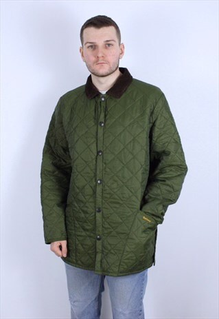 VINTAGE 90S BARBOUR LIDDESDALE COAT MEN