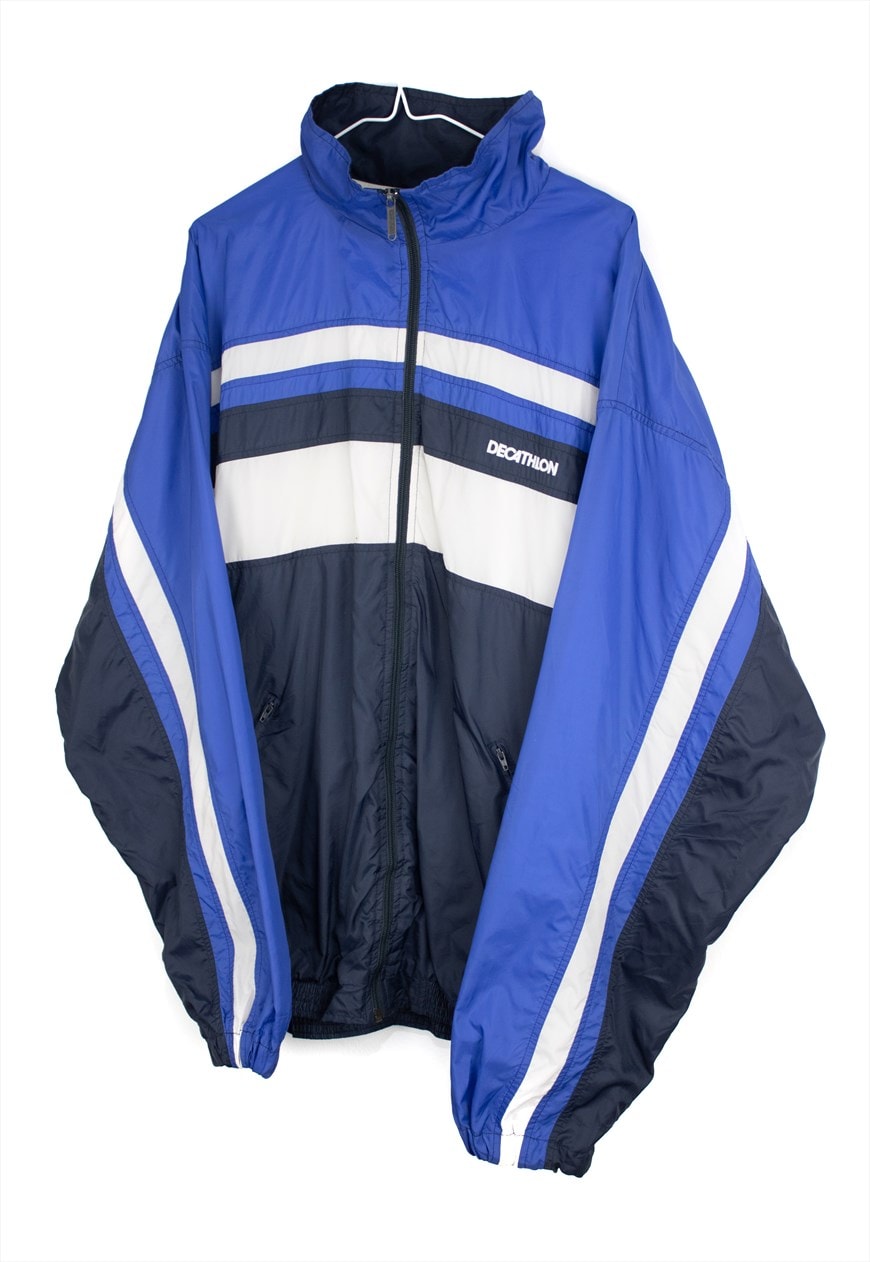 Men's golf waterproof rain jacket - RW500 navy blue | Decathlon