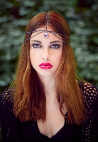MYSTIC HEADCHAIN, HEADCHAIN, SILVER HEADCHAIN, FESTIVAL