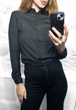 Black Classy Ladies Shirt / Blouse 